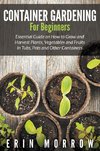 Container Gardening For Beginners