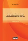 Auswirkungen der Individualisierung auf das Stadtbild Münchens nach der Individualisierungstheorie von Ulrich Beck