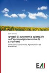 Ipotesi di autonomia aziendale nell'approvvigionamento di carburanti