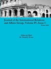 Journal of the International Relations and Affairs Group, Volume IV, Issue I