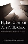 Higher Education as a Public Good