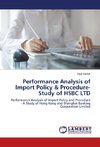 Performance Analysis of Import Policy & Procedure-Study of HSBC LTD