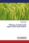 Efficacy of botanicals against Rice leaf folders