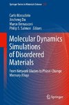 Molecular Dynamics Simulations of Disordered Materials