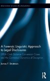 A Forensic Linguistic Approach to Legal Disclosures