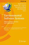 Environmental Software Systems. Infrastructures, Services and Applications