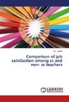 Comparison of job satisfaction among sc and non- sc teachers