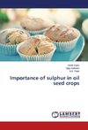 Importance of sulphur in oil seed crops