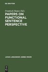 Papers on functional sentence perspective