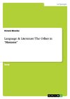 Language & Literature: The Other in 