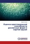 Otsenka adaptatsionnoy sposobnosti razlichnykh form i sortov grushi