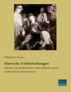 Slavische Volkforschungen