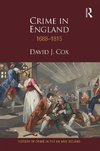 Cox, D: Crime in England 1688-1815