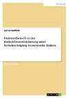 Preiswettbewerb in der Risikolebensversicherung unter Berücksichtigung biometrische Risiken