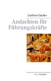 Andachten für Führungskräfte