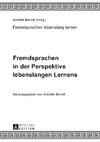 Fremdsprachen in der Perspektive lebenslangen Lernens