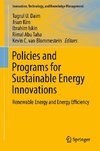 Policies and Programs for Sustainable Energy Innovations