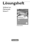 Schlüssel zur Mathematik 5. Schuljahr. Lösungen zum Schülerbuch. Differenzierende Ausgabe Niedersachsen