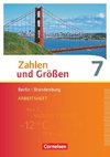 Zahlen und Größen 7. Schuljahr. Arbeitsheft mit eingelegten Lösungen.  Berlin und Brandenburg