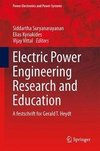 Electric Power Engineering Research and Education