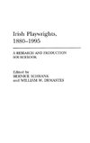 Irish Playwrights, 1880-1995