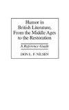 Humor in British Literature, From the Middle Ages to the Restoration