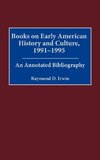 Books on Early American History and Culture, 1991-1995