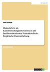 Maskottchen als Kundenbindungsinstrument in der familienorientierten Ferienhotellerie. Empirische Datenerhebung