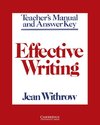 Effective Writing Teacher's Manual