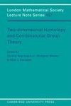 Two-Dimensional Homotopy and Combinatorial Group Theory