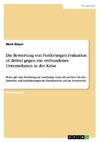 Die Bewertung von Forderungen (valuation of debts) gegen ein verbundenes Unternehmen in der Krise