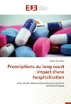 Prescriptions au long court : impact d'une hospitalisation