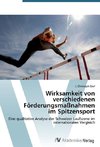 Wirksamkeit von verschiedenen Förderungsmaßnahmen im Spitzensport