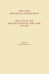 New York Historical Manuscripts