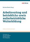 Arbeitsvertrag und betriebliche sowie außerbetriebliche Weiterbildung