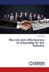 The role and effectiveness of e-learning for the industry