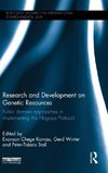 Research and Development on Genetic Resources