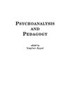 Psychoanalysis and Pedagogy