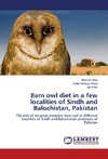 Barn owl diet in a few localities of Sindh and Balochistan, Pakistan