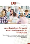 La pédagogie de l'enquête dans l'enseignement en ostéopathie