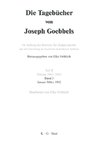 Die Tagebücher von Joseph Goebbels, Band 3, Januar - März 1942