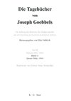 Die Tagebücher von Joseph Goebbels, Band 11, Januar - März 1944