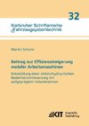 Beitrag zur Effizienzsteigerung mobiler Arbeitsmaschinen: Entwicklung einer elektrohydraulischen Bedarfsstromsteuerung mit aufgeprägtem Volumenstrom