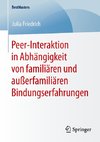 Peer-Interaktion in Abhängigkeit von familiären und außerfamiliären Bindungserfahrungen