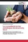 Lo comunitario en las estrategias de desarrollo local