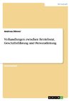 Verhandlungen zwischen Betriebsrat, Geschäftsführung und Personalleitung