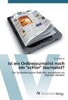 Ist ein Onlinejournalist noch ein 