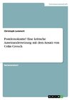 Postdemokratie? Eine kritische Auseinandersetzung mit dem Ansatz von Colin Crouch