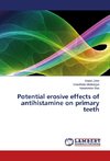 Potential erosive effects of antihistamine on primary teeth