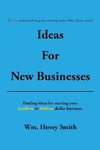 Ideas for New Businesses